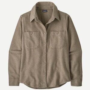 Patagonia Fjord Flannel Shirt XXL Seabird Gray NWT Organic Cotton